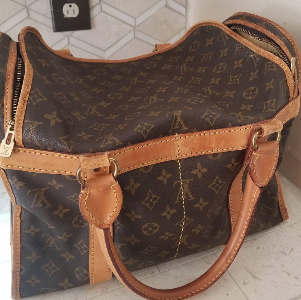 Louis Vuitton Vintage Sac Chaussures Travel bag